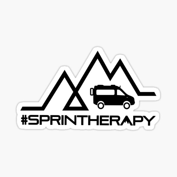 #Sprintherapy Sticker