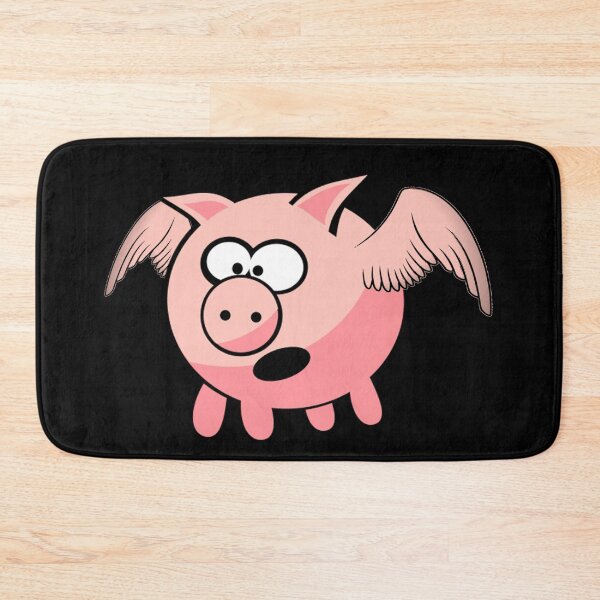 Item preview, Pigs May Fly - Flying Pig T-Shirt Duvet Sticker designed and sold by deanworld.
