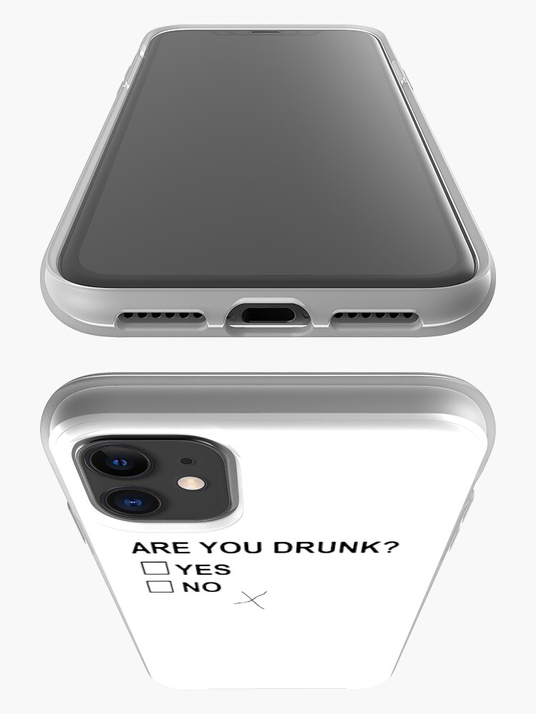 Alternate view of Are You Drunk iPhone Case & Cover
