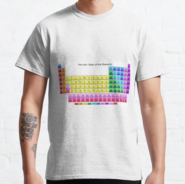 Mendeleev’s periodic table of the elements Classic T-Shirt