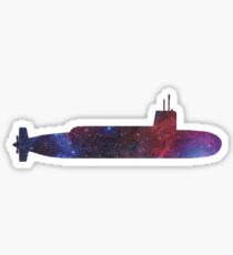 Submarine - Galaxy Sticker