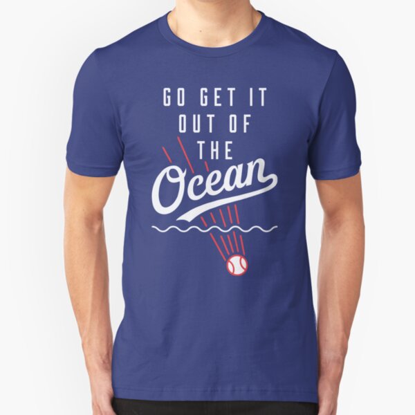 Go Get It Out Of The Ocean Max Muncy Baseball Slim Fit T-Shirt