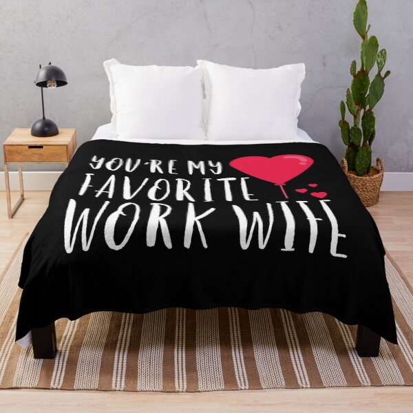 Item preview, Work Wife Hearts Appreciation From Husband Anniversary Birthday Trendy Gift designed and sold by PremiumDesignz.