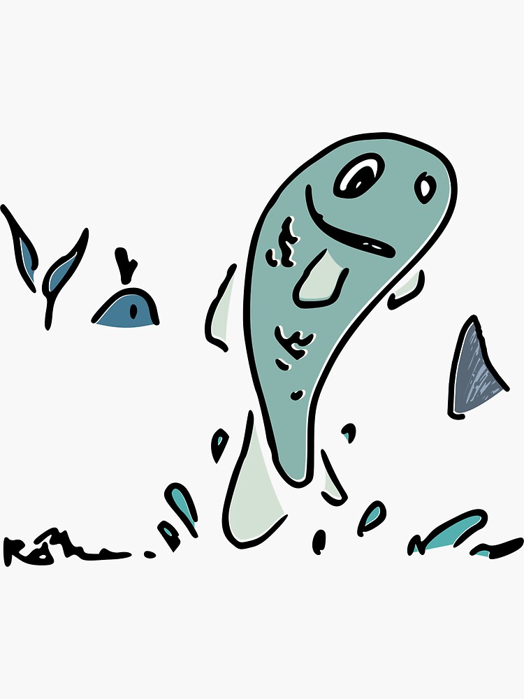 Jumping Fish by atelierkota