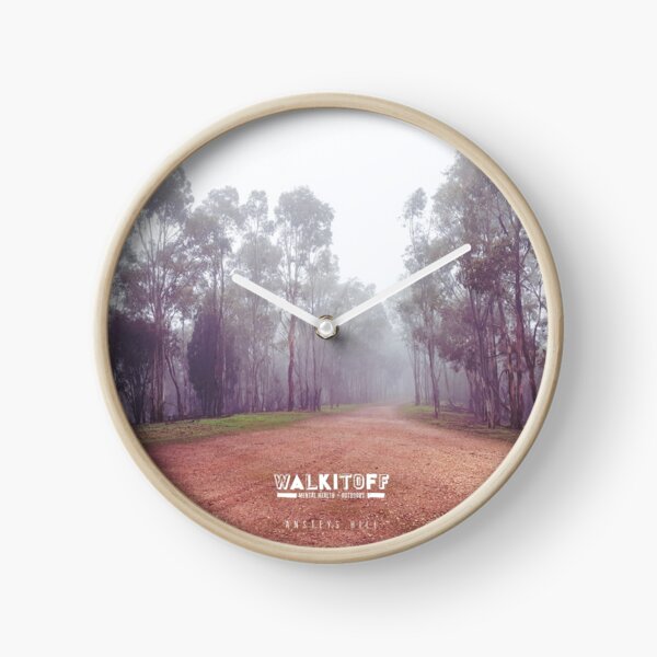 WALKITOFF "Natural Landscapes - Ansteys Hill" Clock