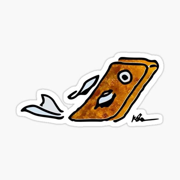 Breaded Fish Sticker