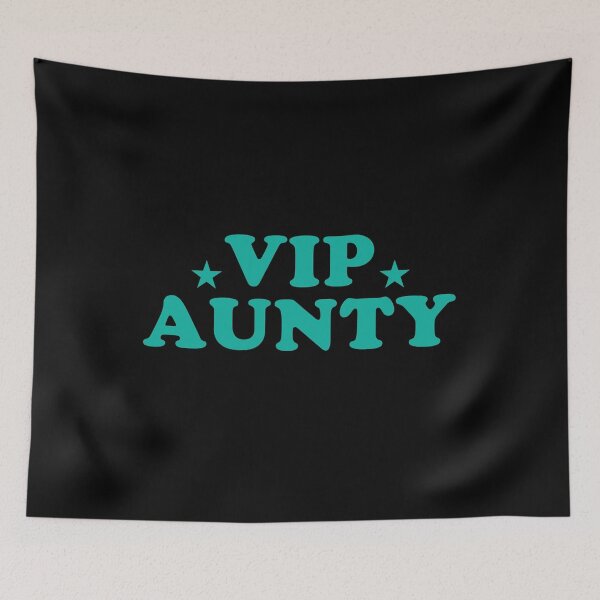 Item preview, VIP AUNTY in aqua-ish designed and sold by jazzydevil.