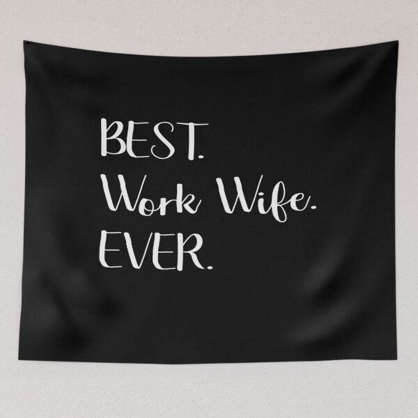 Item preview, Best Work Wife Ever Hardworking Supportive Spouse Anniversary Birthday Gift designed and sold by PremiumDesignz.