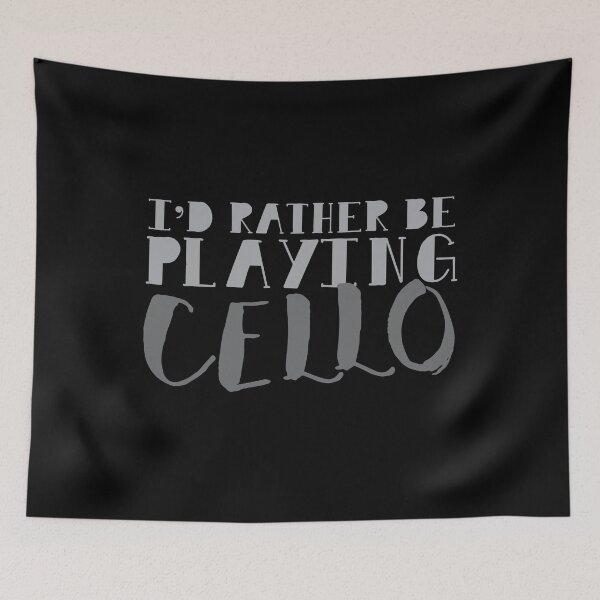 Item preview, I'd rather be playing CELLO designed and sold by jazzydevil.