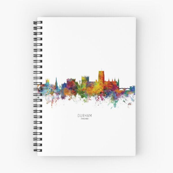 Item preview, Durham England Skyline Cityscape designed and sold by ArtPrints.