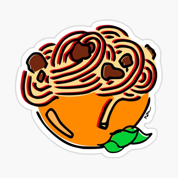 Bolognese Spaghetti Sticker