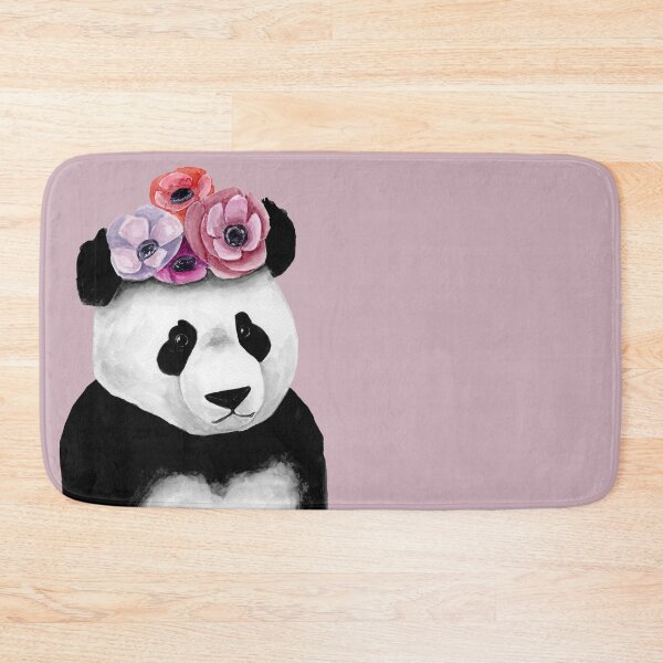Item preview, Panda with Flowercrown - Watercolour Painting designed and sold by Pattokarts.