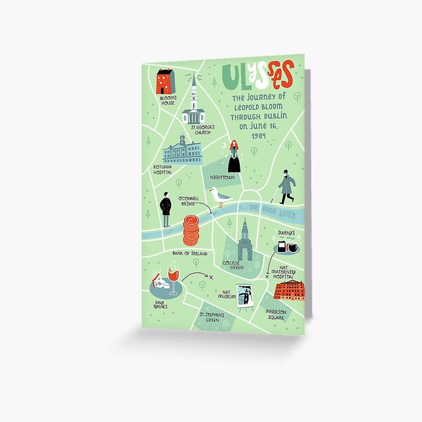 Item preview, Ulysses Map designed and sold by grrrenadine.