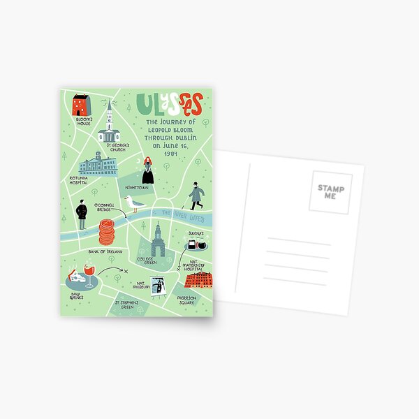 Item preview, Ulysses Map designed and sold by grrrenadine.