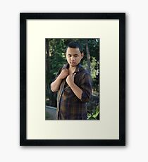 young adult Framed Print