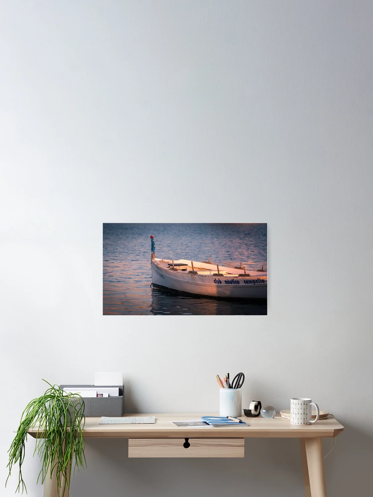 Thumbnail 2 of 3, Poster, Sun on a Rowing Boat designed and sold by Ralph Goldsmith.
