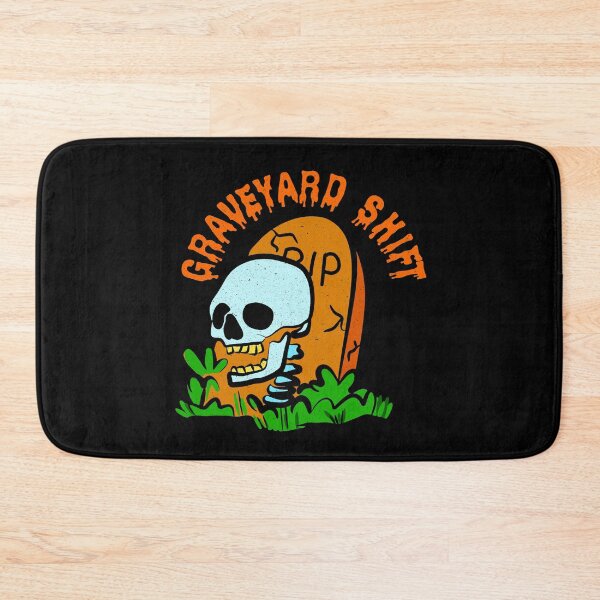 Item preview, GRAVEYARD SHIFT Sticker designed and sold by aydapadi.