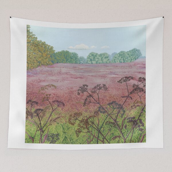 Item preview, Field Walk (acrylic on canvas) designed and sold by Painting By Nature.