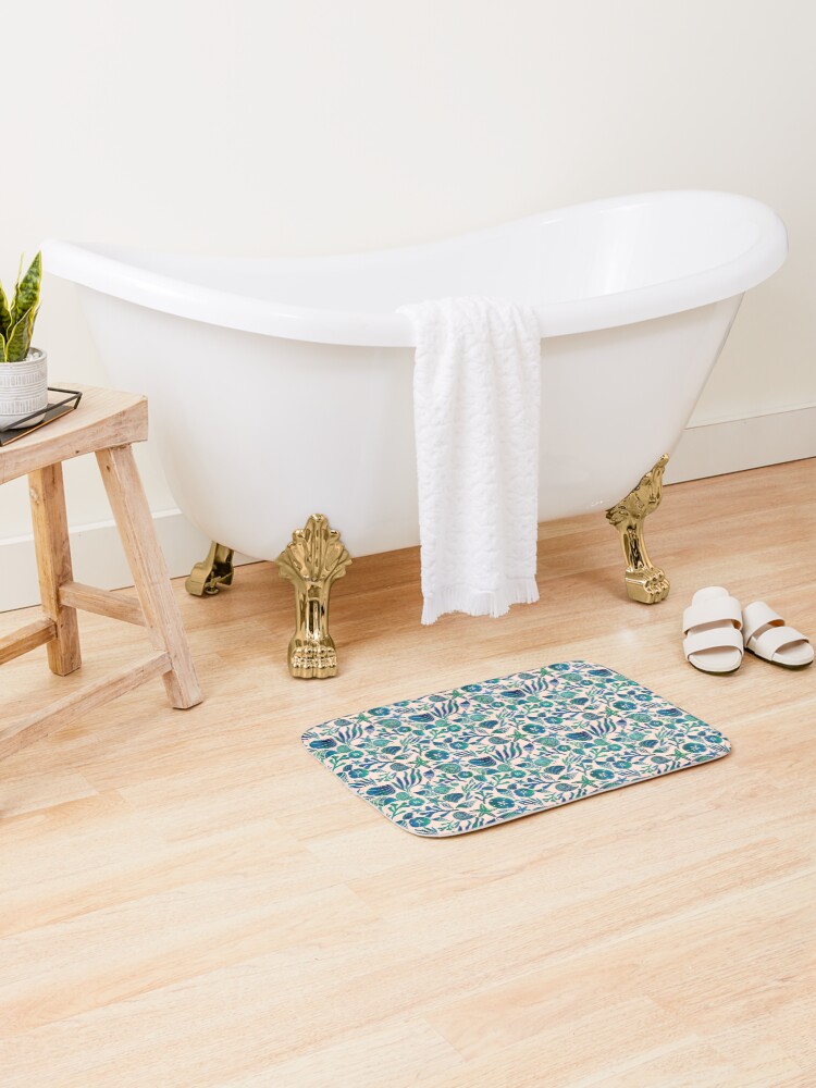 beach bath mat