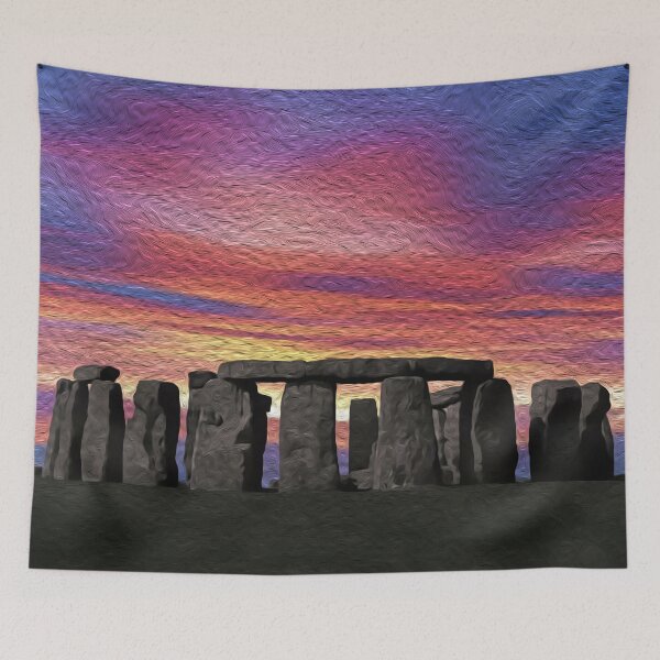 Item preview, Stonehenge New Dawn Digital Art designed and sold by davidelder.