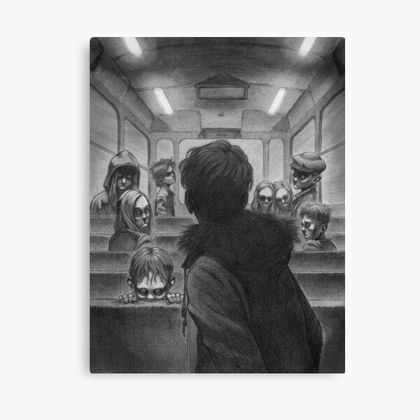 Creepy kids Canvas Print