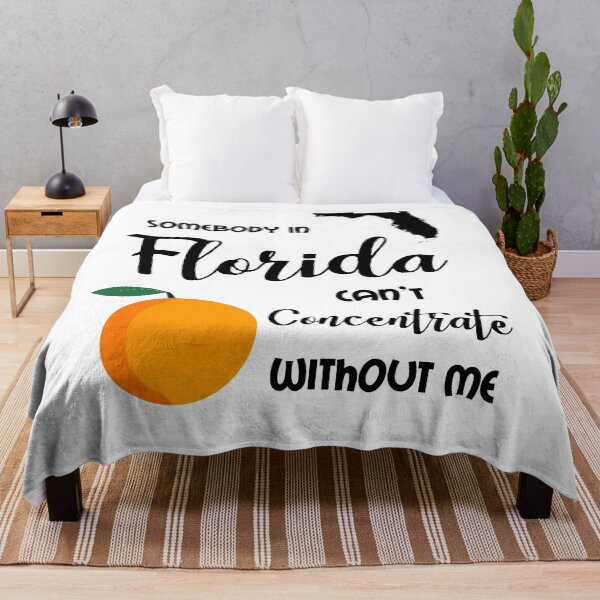 Item preview, Somebody in Florida can't Concentrate designed and sold by InspiredQuotes.