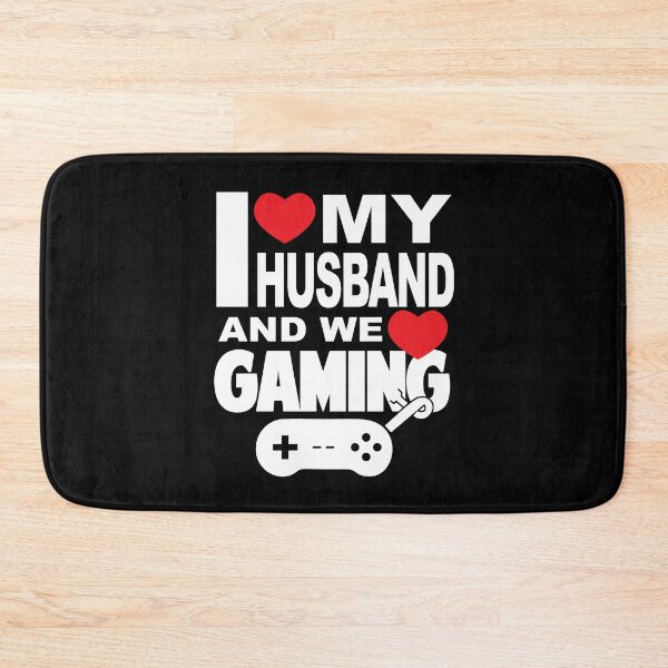 Item preview, Gamer Couple Gift Ideas - I love my Husband and We Both Love Gaming designed and sold by Game  Theory.
