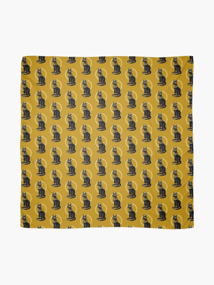 Alternate view of Aziza - Egyptian Cat Scarf