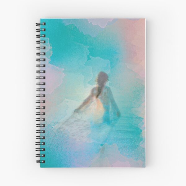 Item preview,  Water, sea snow, woman, face, painting, watercolor, blue, motion, clouds, abstract designed and sold by theherbst131313.