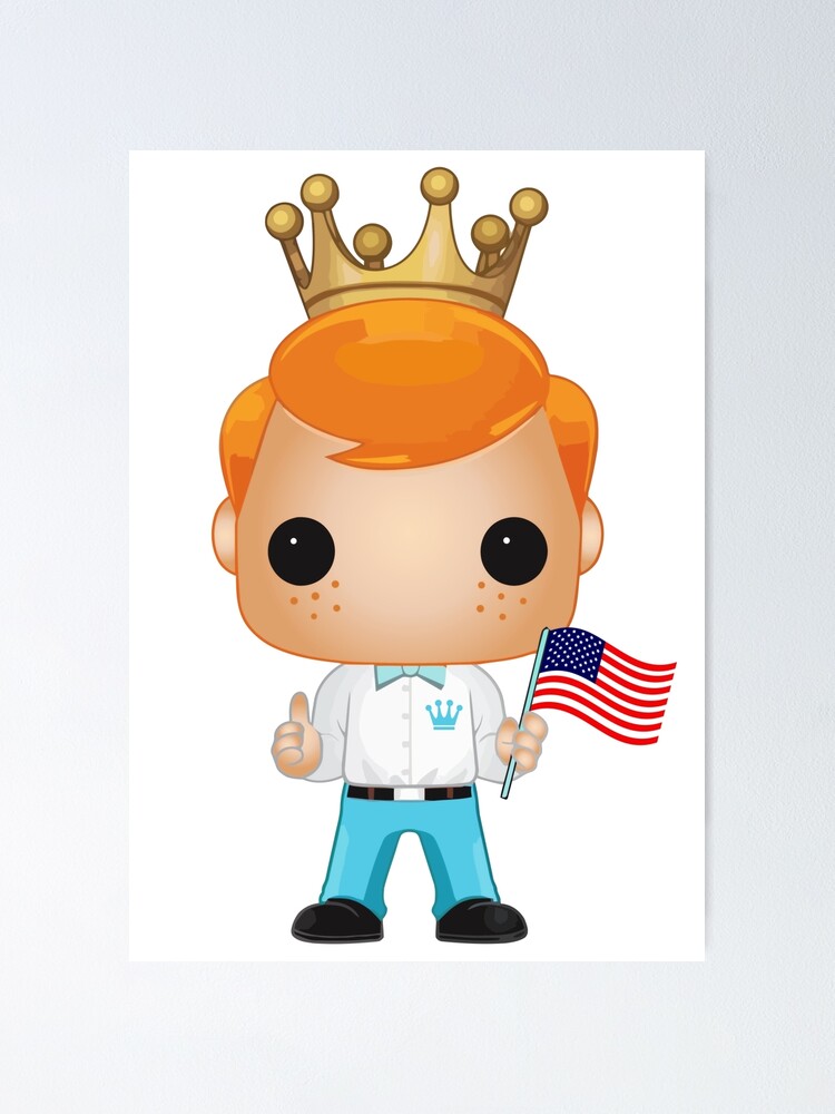 FREDDY FUNKO USA Poster by B14CK