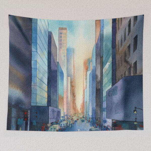 Item preview, New York. Streets designed and sold by Emma   Reznikova.