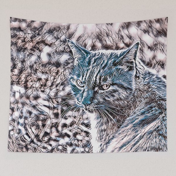 Item preview, NewArt Animal B Cat designed and sold by Jamcolors.