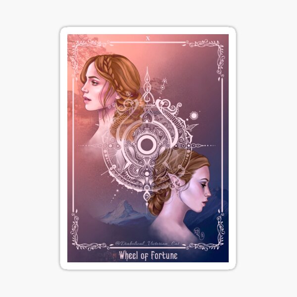 Elain - Wheel of Fortune Sticker