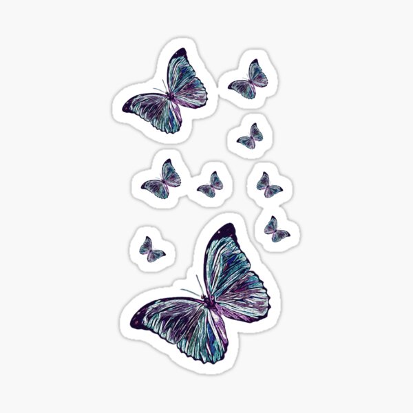 Butterfly Magic Sticker