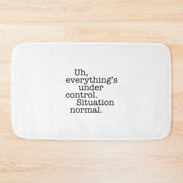 Item preview, Star Wars Quotes - Situation Normal designed and sold by My Geeky Tees  - TShirt Designs.