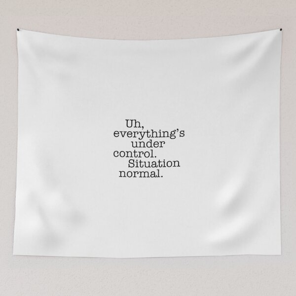 Item preview, Star Wars Quotes - Situation Normal designed and sold by My Geeky Tees  - TShirt Designs.