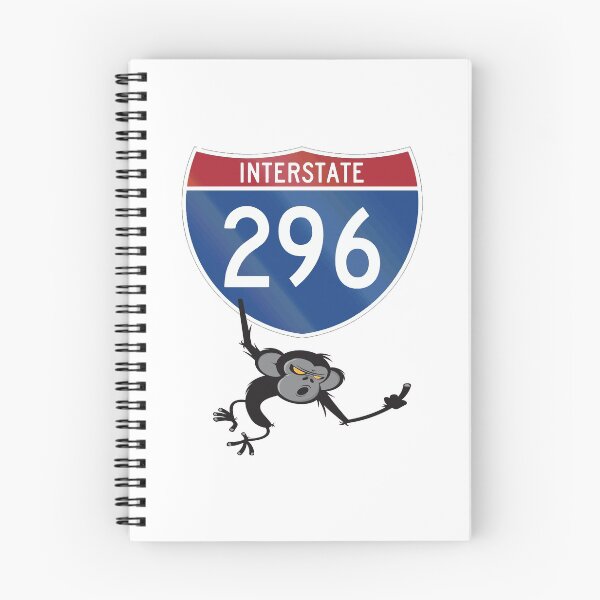 Item preview, Interstate 296 I-296 Fuck You Monkey Interstate Highway System Michigan designed and sold by ProjectX23.