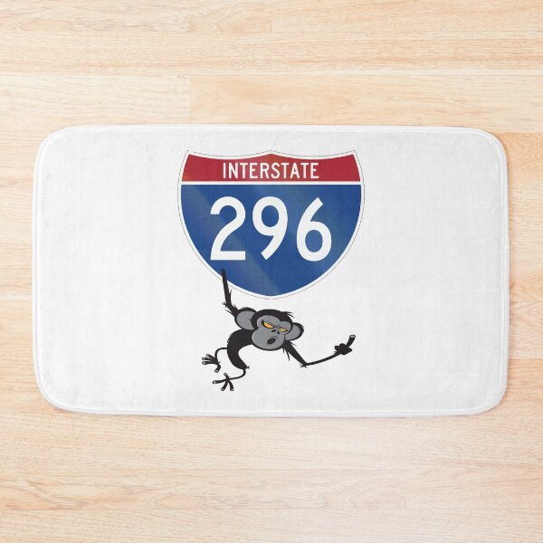 Item preview, Interstate 296 I-296 Fuck You Monkey Interstate Highway System Michigan designed and sold by ProjectX23.
