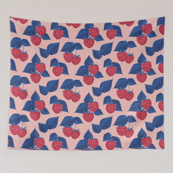 Item preview, Raspberry on pink background designed and sold by lents.