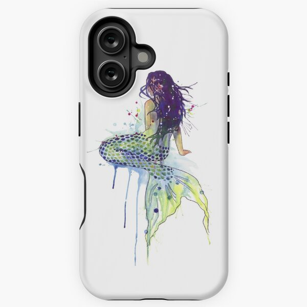 Vista previa del artículo con la obra «Sirena», diseñado y vendido por SamNagelArt.
