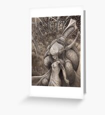 Clever Girl Greeting Card