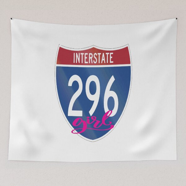 Item preview, Interstate 296 Girl I-296 Interstate Highway System in the US State of Michigan designed and sold by ProjectX23.