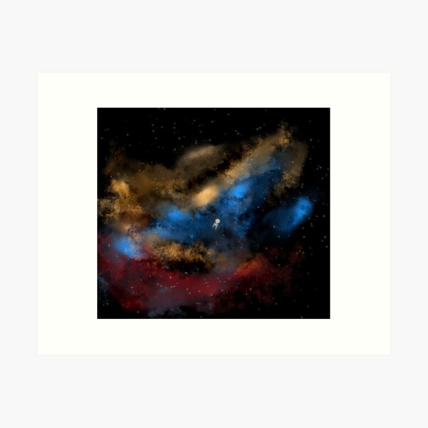 Star Trek - Boldy Going digital painting - StarTrek Art Print