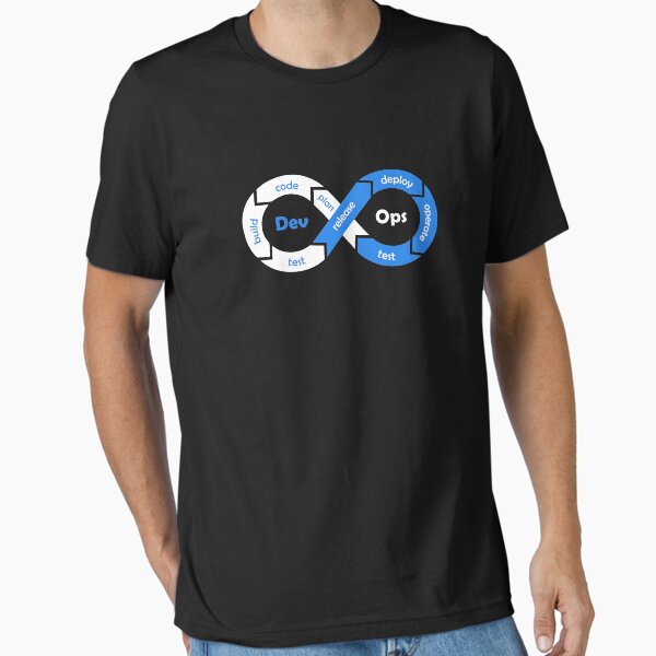 Item preview, Devops Process Engineer -  Blue designed and sold by Lukiane.