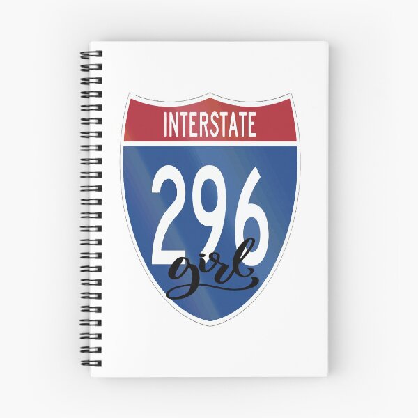 Item preview, Interstate 296 Girl I-296 Interstate Highway System in the US State of Michigan designed and sold by ProjectX23.