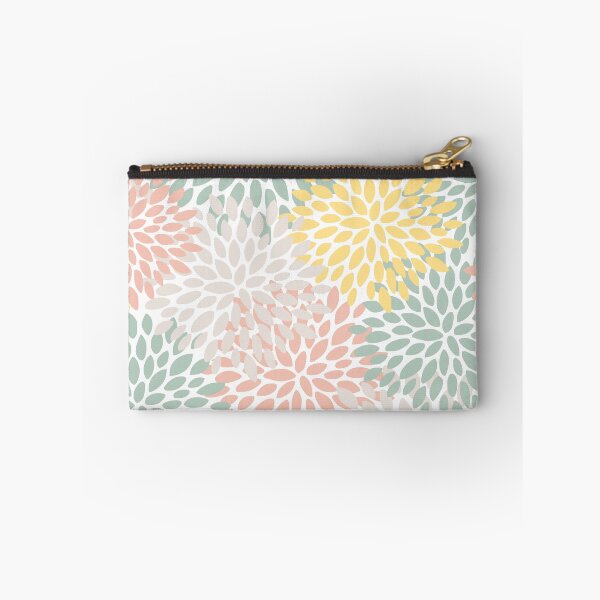 Item preview, Floral Abstract Pattern, Blush, Green, Yellow designed and sold by meggydesigns.