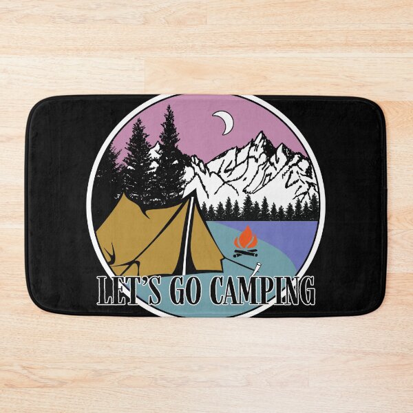 Item preview, Let's Go Camping designed and sold by MaplewoodMerch.