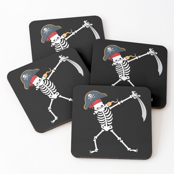 Item preview, Dabbing Skeleton with Pirate's Hat designed and sold by mrhighsky.