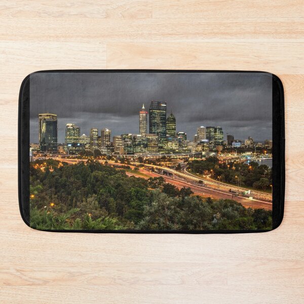 Item preview, Perth city at night designed and sold by BigAndRed.