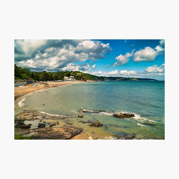 Item preview, Beach, Rocks & Ocean - Coastal Scenery - Wiseman's Bridge designed and sold by Harmony Of The Mind.